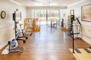 Rehab gym at Pleasant Hill Post Acute